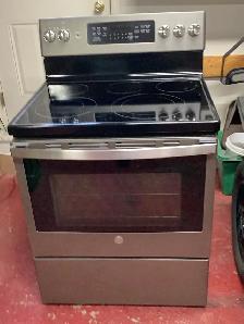 Poêle et frigo