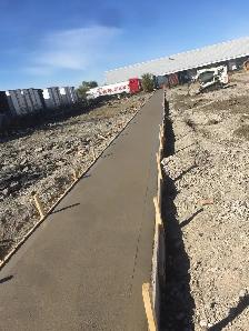 Looking for guy for concrete work