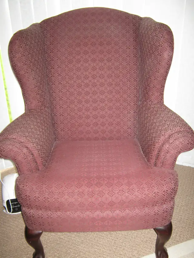 WING-BACK CHAIR