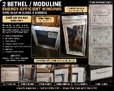 2 Bethel / Moduline Energy-Efficient Vinyl Windows