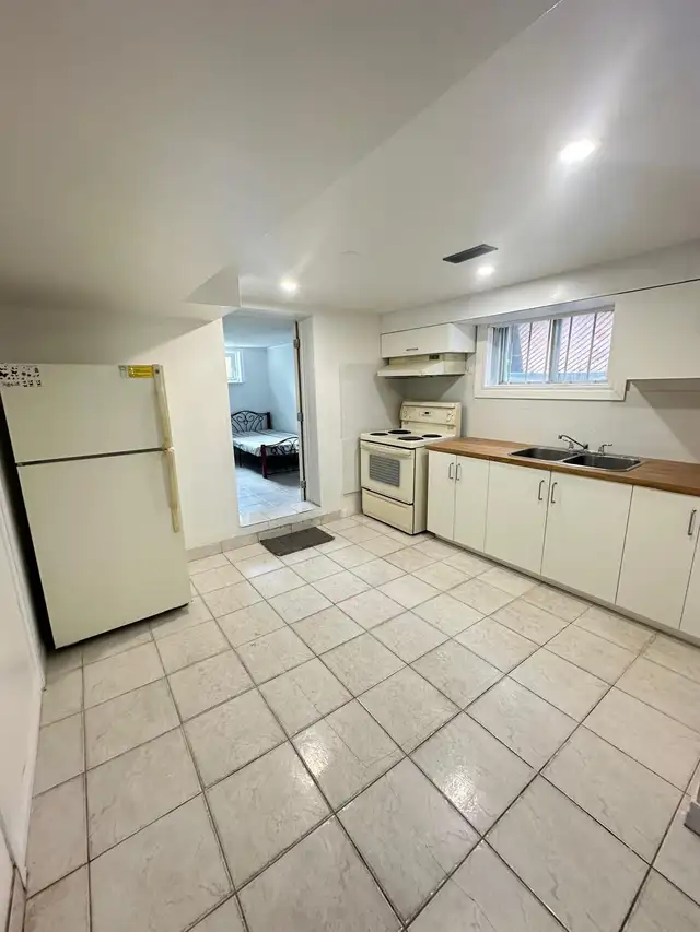 For Rent -  Basement Unit at Ellesmere and Pharmacy.