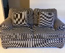 Matching Sofa and Loveseat