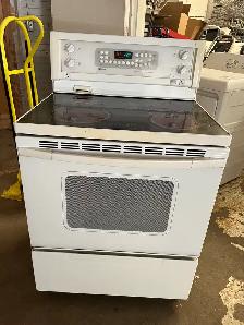 white stove
