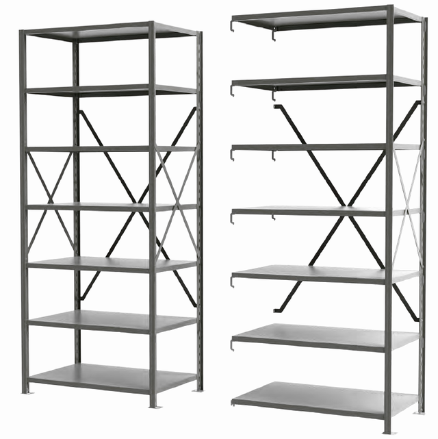 INDUSTRIAL | STEEL SHELVING - BOLTED | BOLTLESS | WIDESPAN