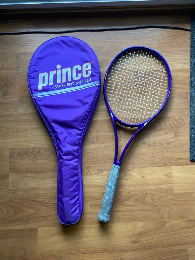 Tennis Racquet Prince Power Pro with cover