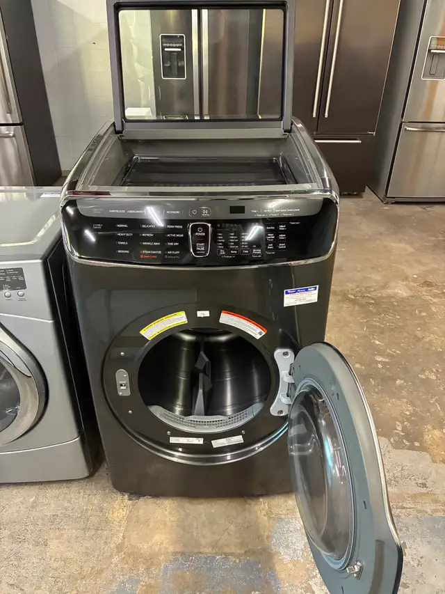 Dryer Front Load Samsung w/ Steam-Warranty-Credit Cards accepted