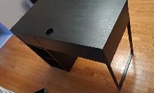 Ikea black desk - Photo 2