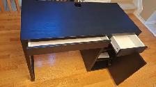 Ikea black desk - Photo 6