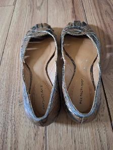 Women’s Predictions Snakeskin Flat Shoes - New - Photo 6