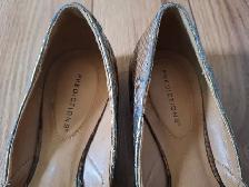 Women’s Predictions Snakeskin Flat Shoes - New - Photo 7