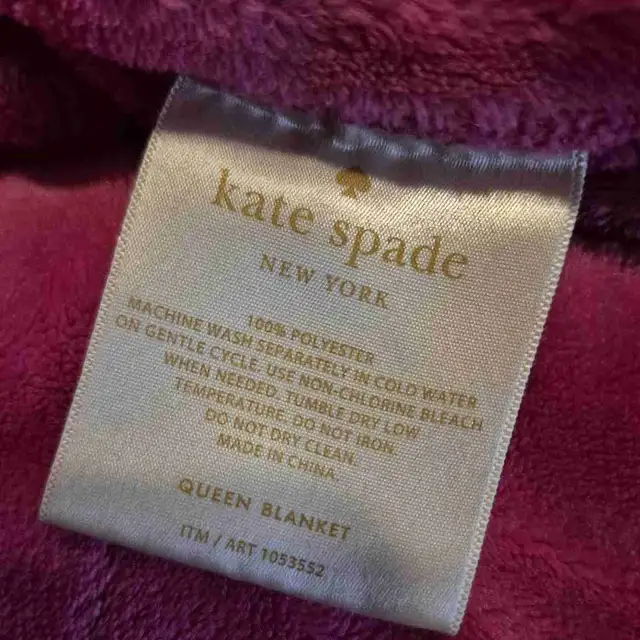 hot pink queen blanket