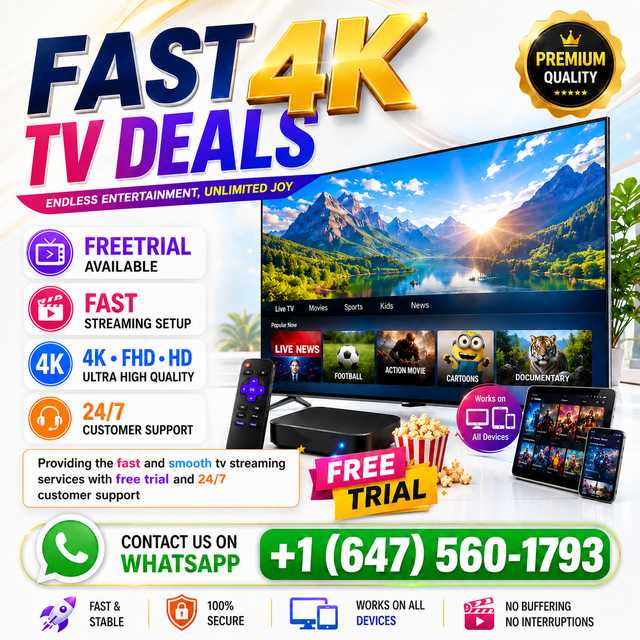 Now fast tv streaming connection with freetrial