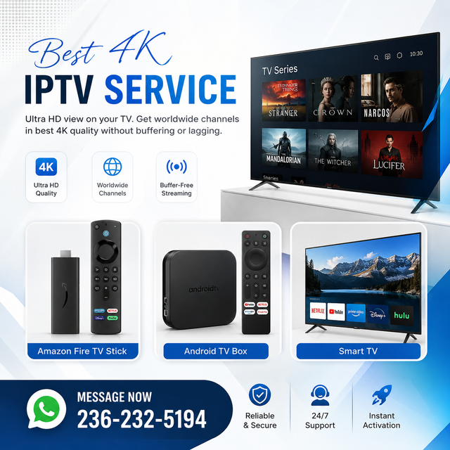 Most - Reliable 4K TV streaming services