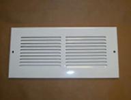 RETOUR MURAL BLANC 4'' X 10'' BLANC NEUF NEW 6740
