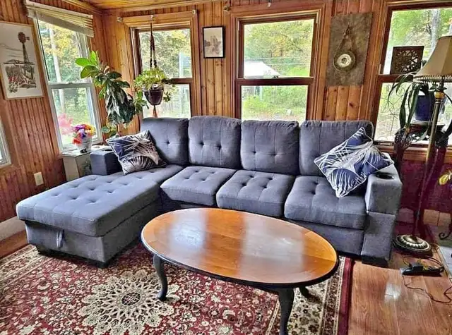 New L Shaped 4 Seater Sectional Sofa-With Free Delivery
