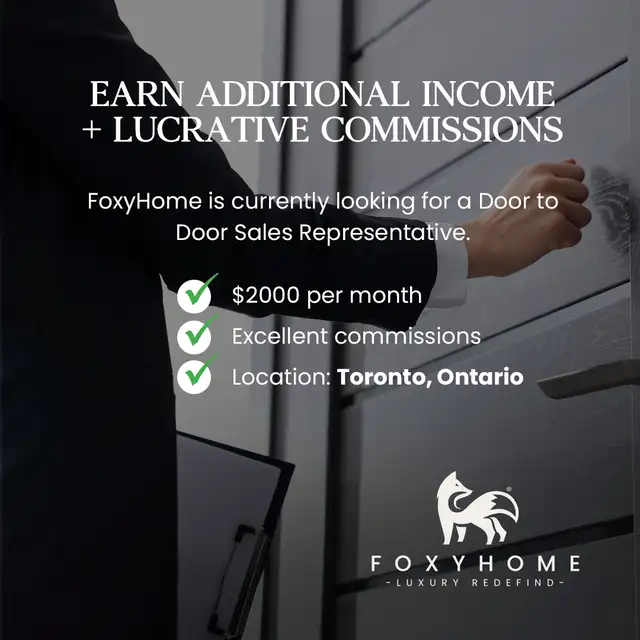 Sale Representative - Earn Extra Income - $2,000 per month