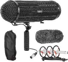 Movo BWS1000 Blimp Wind & Vibration Protection System for Shotgu