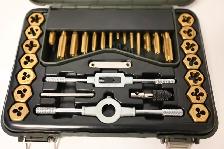 Tap Die and Drill set 46pc SAE USED in good condition - Photo 2