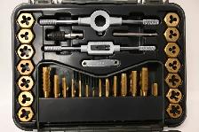 Tap Die and Drill set 46pc SAE USED in good condition - Photo 8