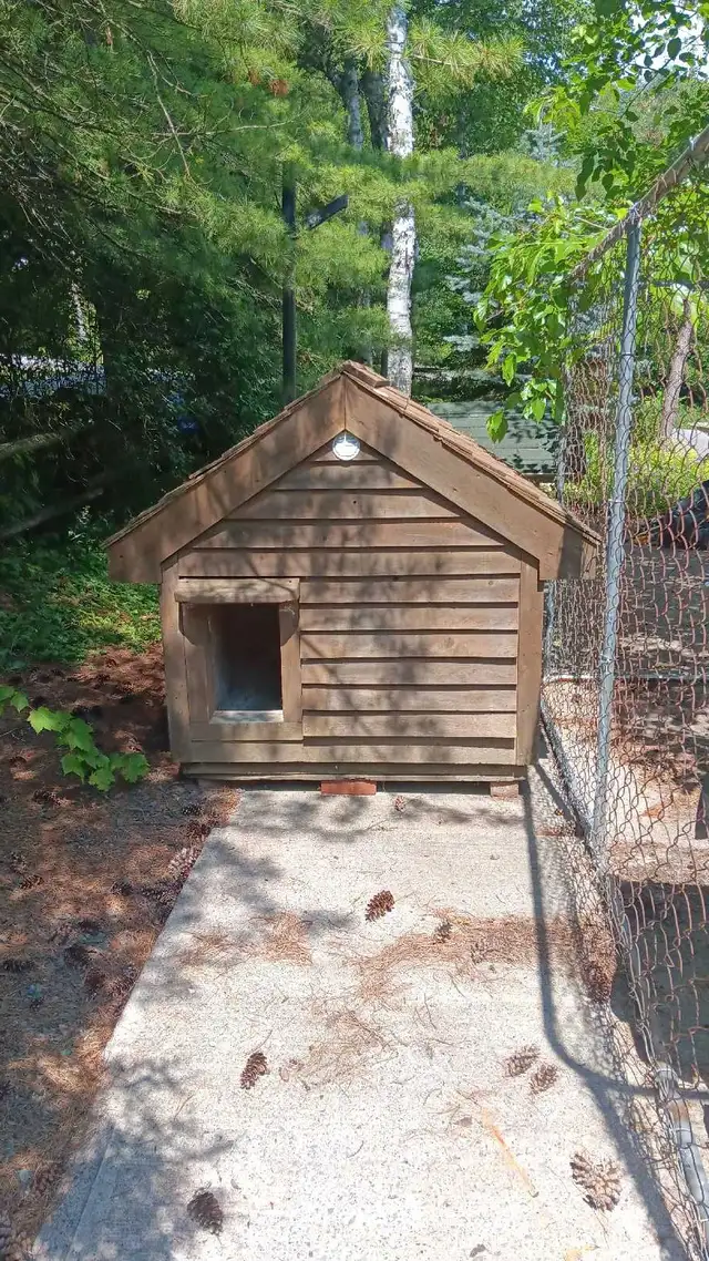 Cedar Insulated Doghouse