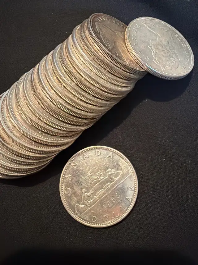 1965-1966 Canada Silver Dollars
