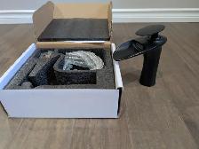 Brand New Matte Black Bathroom Faucet For Sale - Photo 2