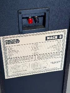 Digital Fidelity Mach 3 Tower Speakers (#19431) - Photo 2