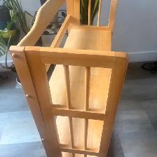 Étagère pliante en bois massif - Photo 4