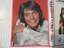 The Partridge Family David Cassidy Signed Record Poster Cir1971 - Photo 2