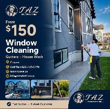 From $150 | Calgary Window Cleaning   Gutters   Pressure Washing