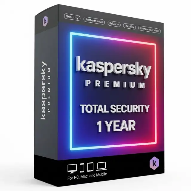 Kaspersky Premium total security | 1 Year | 1 Device