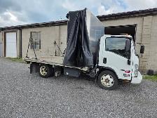 2019 Isuzu NRR Flatdeck with rollback tarp - Photo 2