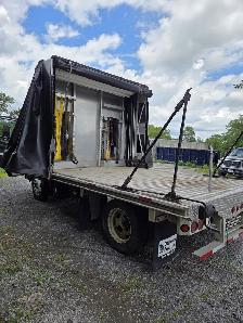 2019 Isuzu NRR Flatdeck with rollback tarp - Photo 7