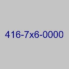 416 Toronto Number 00000 77777 88888