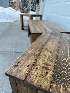 NEW 4’ coffee table set - Photo 6