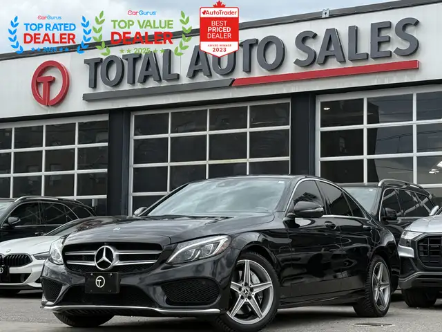 2018 Mercedes-Benz C-Class //AMG PKG | PANO | 36O CAMERA | LOADE