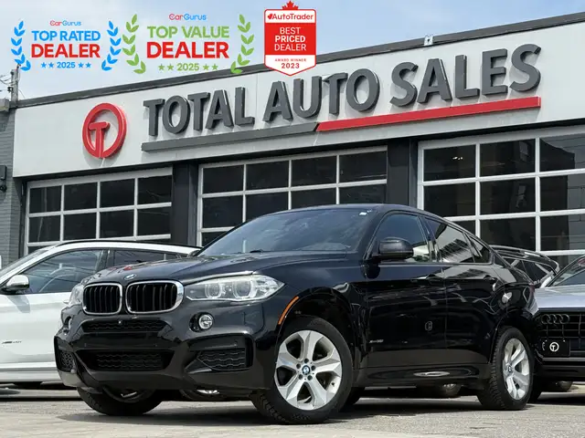 2015 BMW X6 //M PKG | EXT LEATHER PKG | RED INT | HUD | LOADED