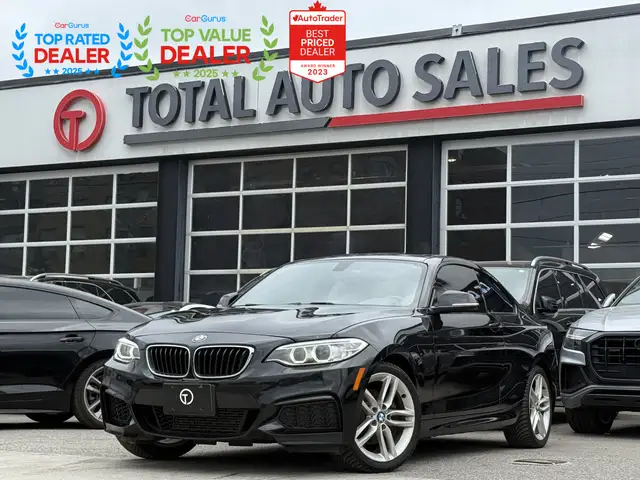 2016 BMW 2-Series //M PKG | RED LEATHER | SUNROOF | HEATED STEER