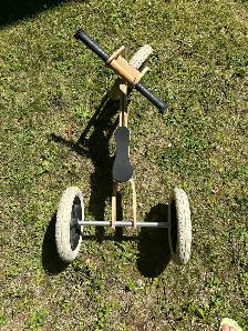 Baby Wooden Balance Bike 150$ - Photo 2