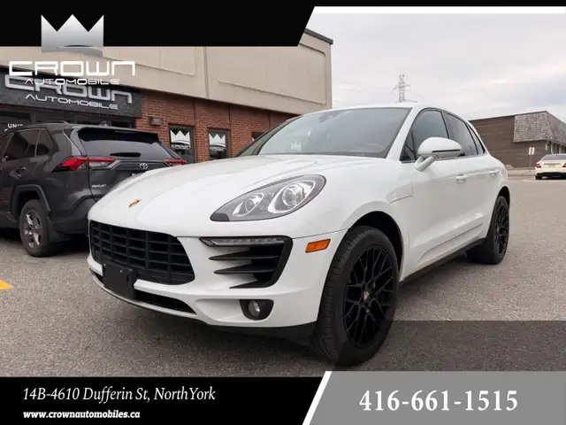 2018 Porsche Macan S AWD, PANO ROOF, NAV, PREMIUM PLUS PKG