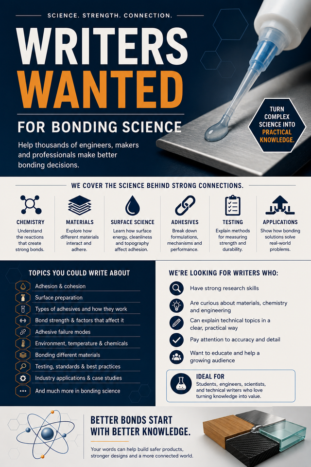 Bonding Science Freelance Writer