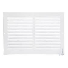 1 RETOUR MURAL BLANC 6'' X 10'' BLANC MÉTAL NEUF NEW 6740
