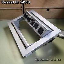 Byrne Silver Data Media Hub Power Grommet