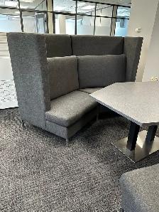 EUC- 5 Piece  Office Privacy Booth  Set - Photo 3