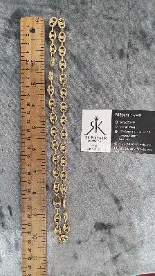 10k yellow gold Gucci Chain # 425_6 - Photo 7