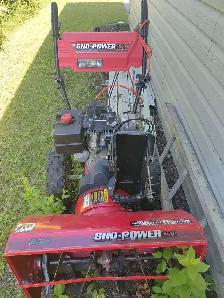 snow blower