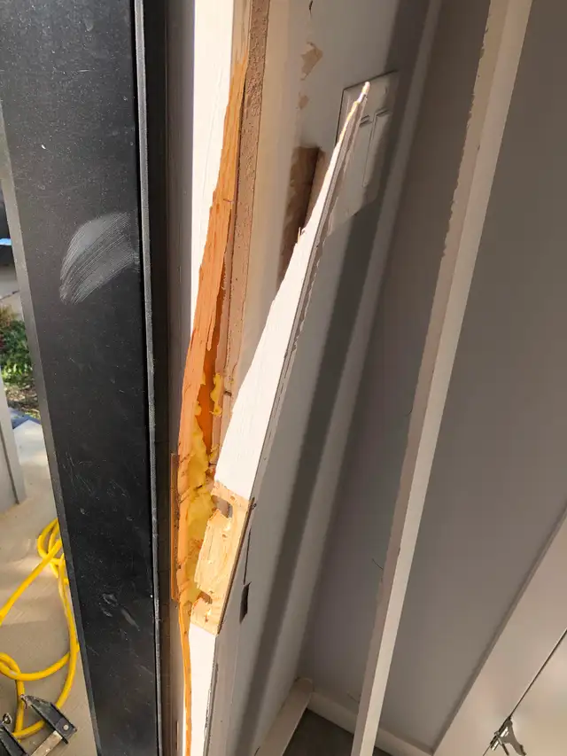 .selling, cracked door frames , busted door slabs and/or frames