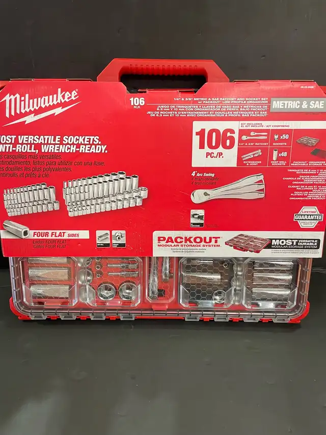 MILWAUKEE 106PC. SET 48-22-9486