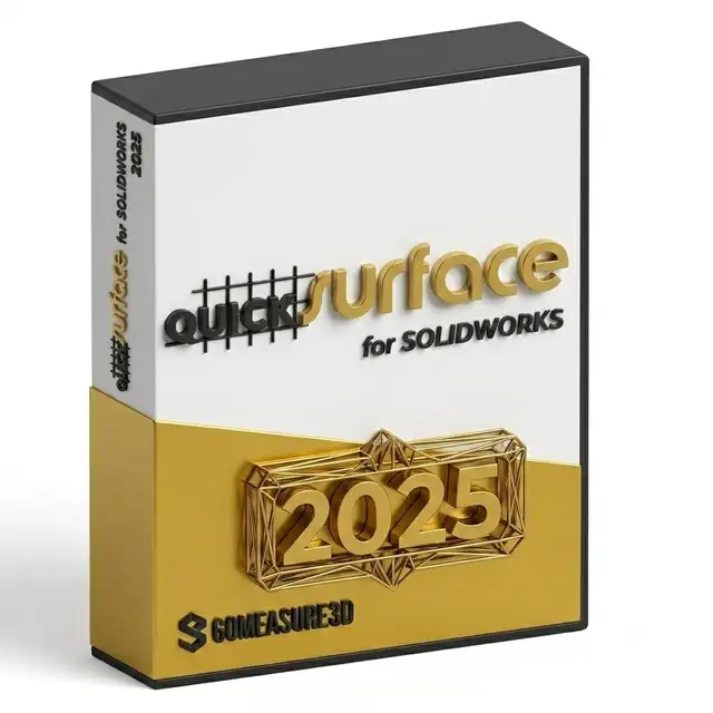 QuickSurface 2025 for SolidWorks – Reverse Engineering Software