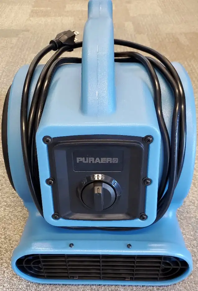 Air Movers and dehus
